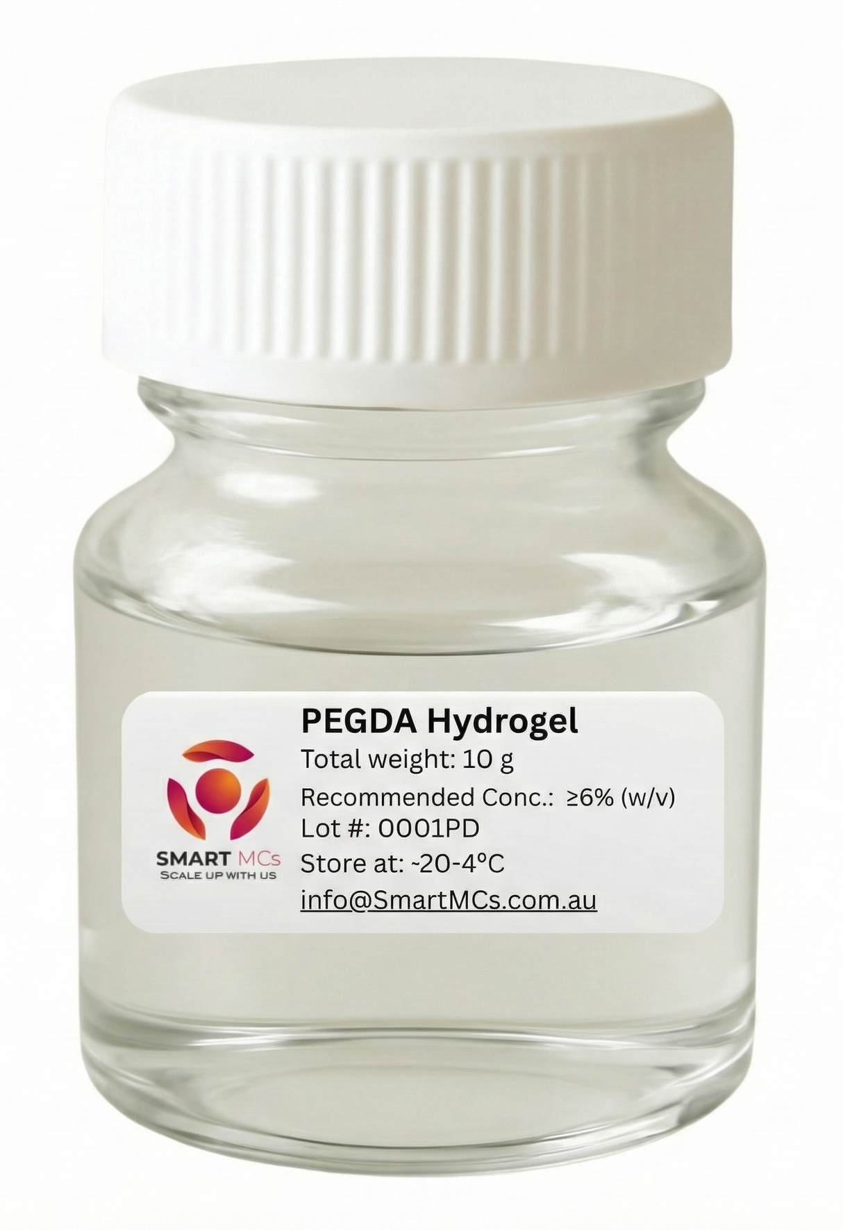 <tc>Smart MCs</tc> ポリ(エチレングリコール)ジアクリレート(PEGDA)