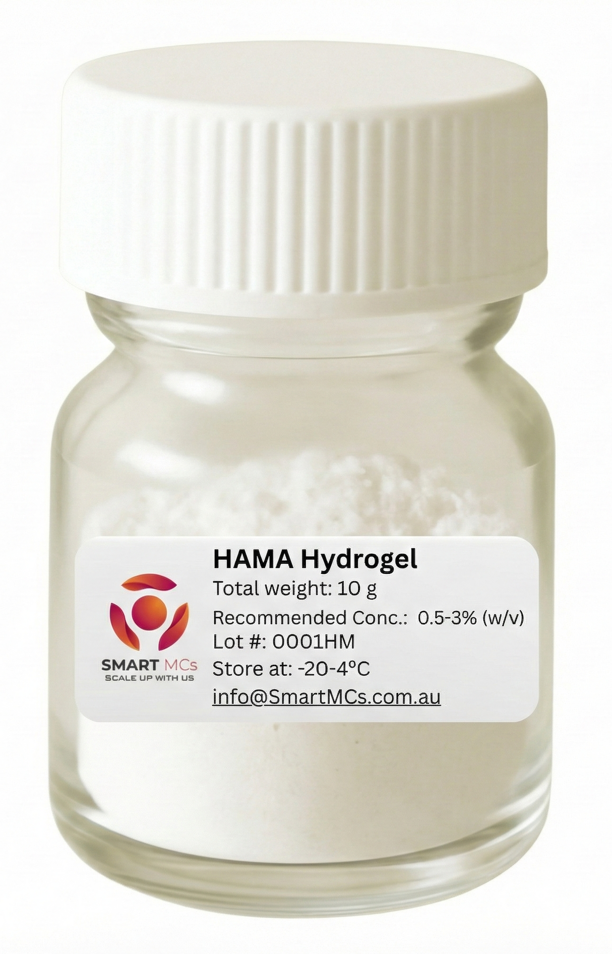 Smart MCs Hyaluronic Acid Methacryloyl (HAMA 150K)