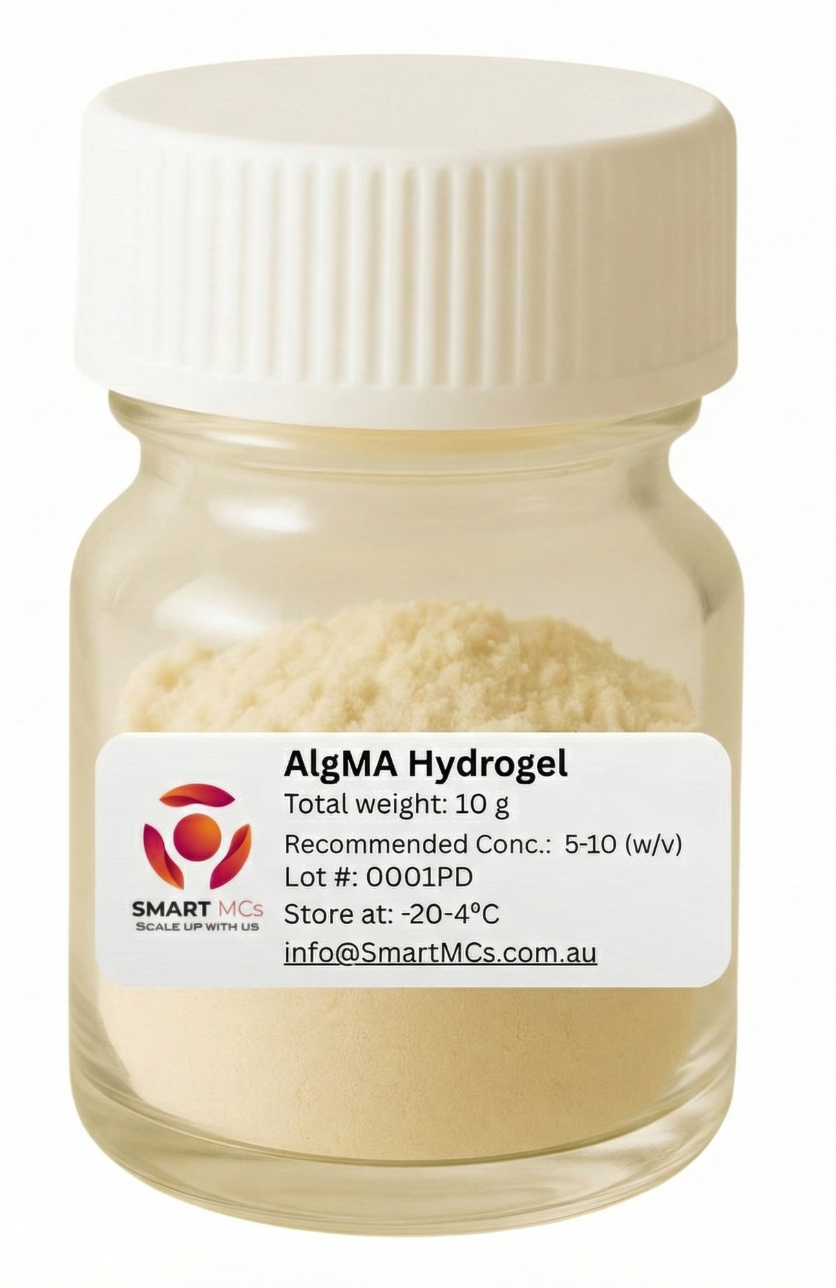 Smart MCs Alginate Methacryloyl (AlgMA 150K)