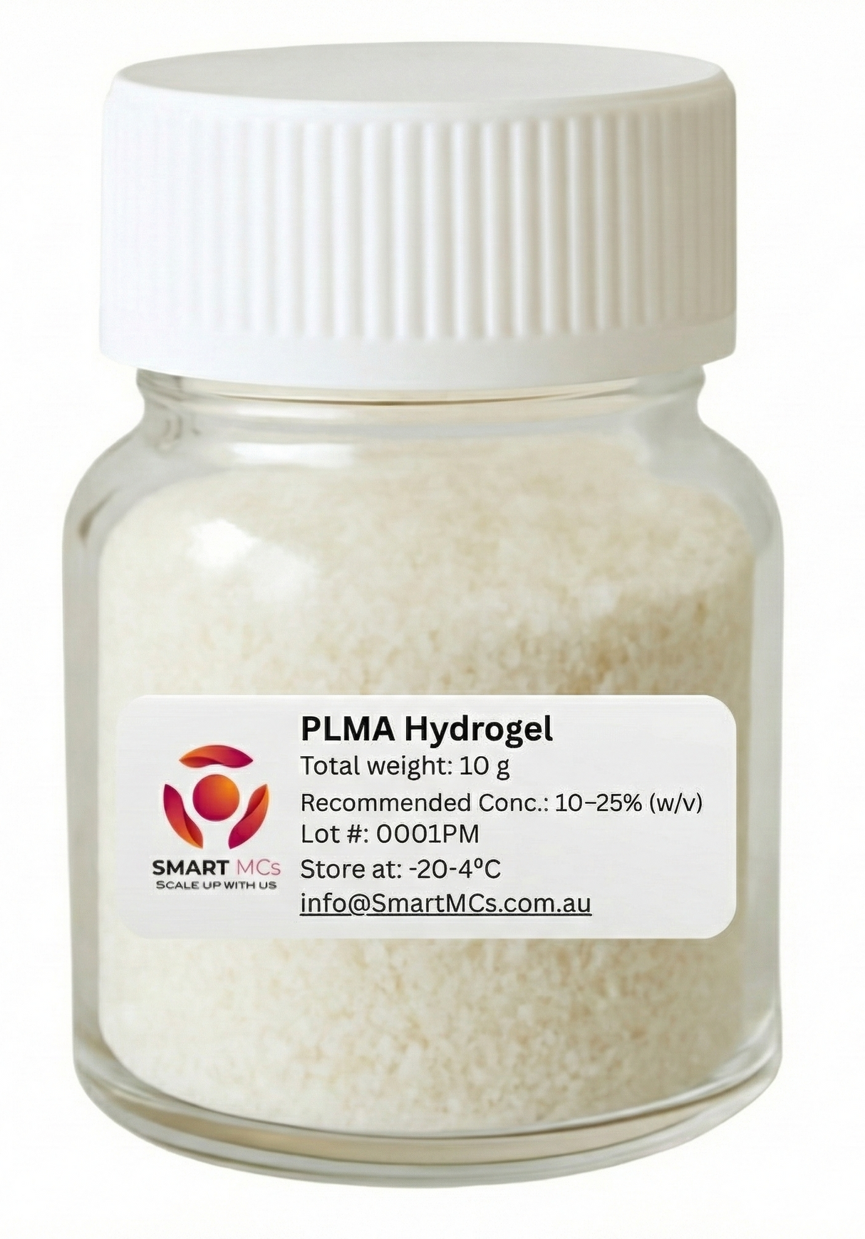 <tc>Smart MCs</tc> PLMA (폴리-L-라이신 메타크릴레이트)