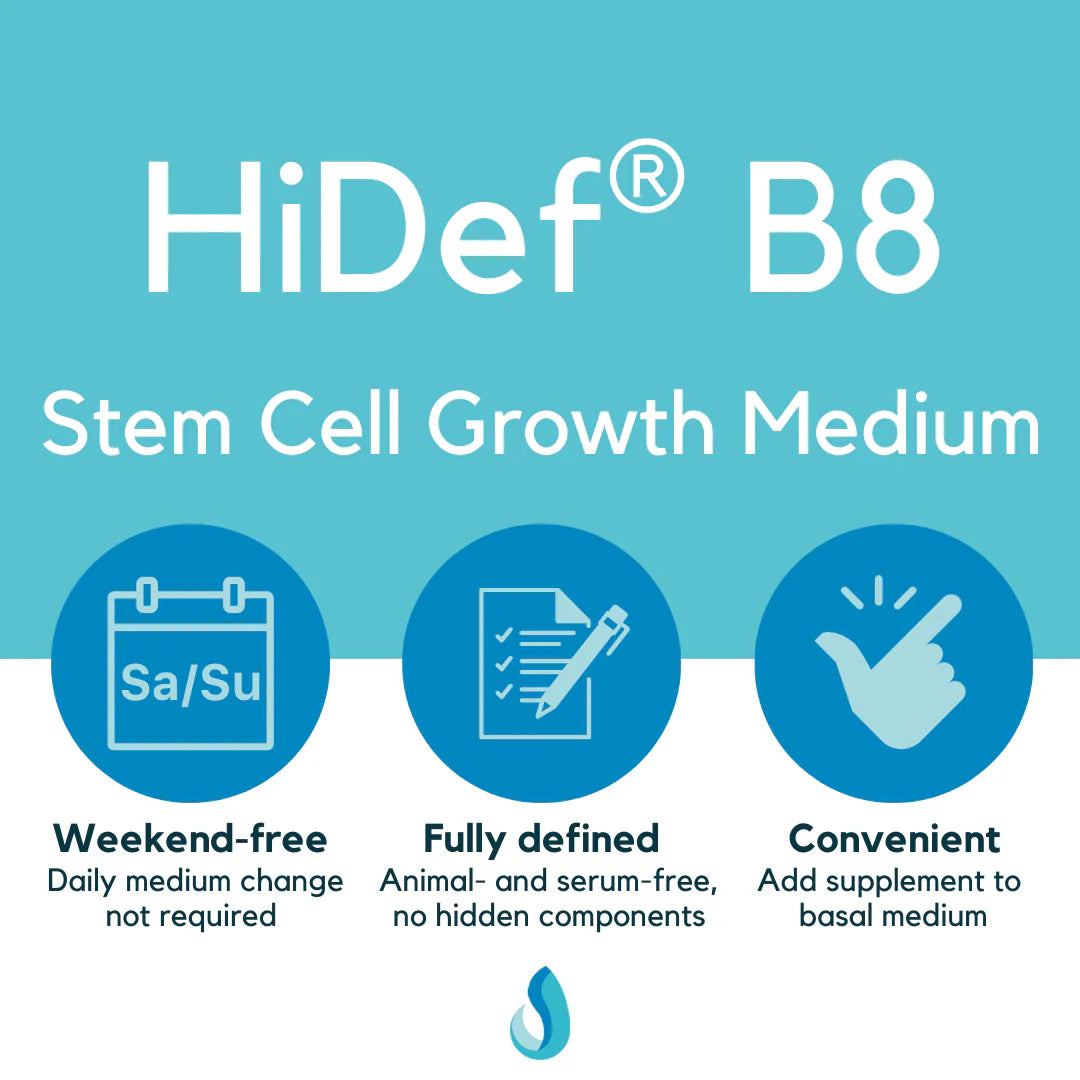 Defined Bioscience HiDef® B8 Stem Cell Growth Medium