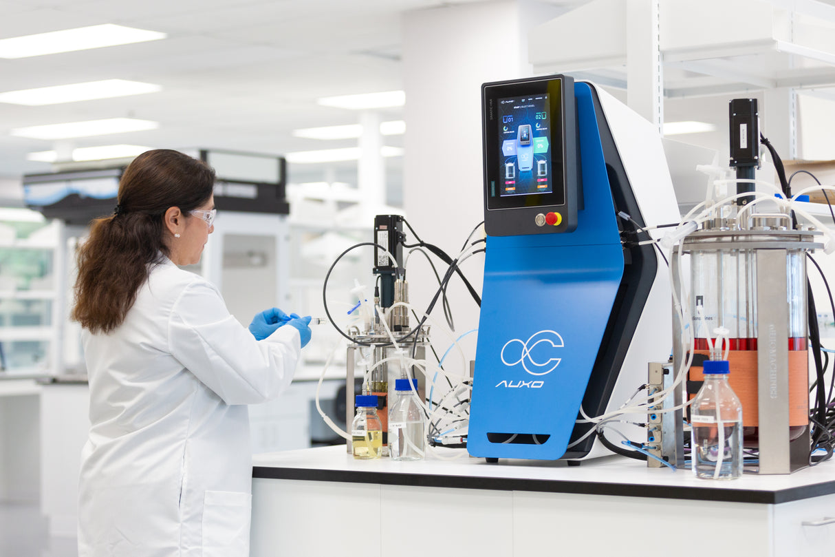 <tc>n!Biomachines</tc> AUXO V® ベンチトップバイオリアクター