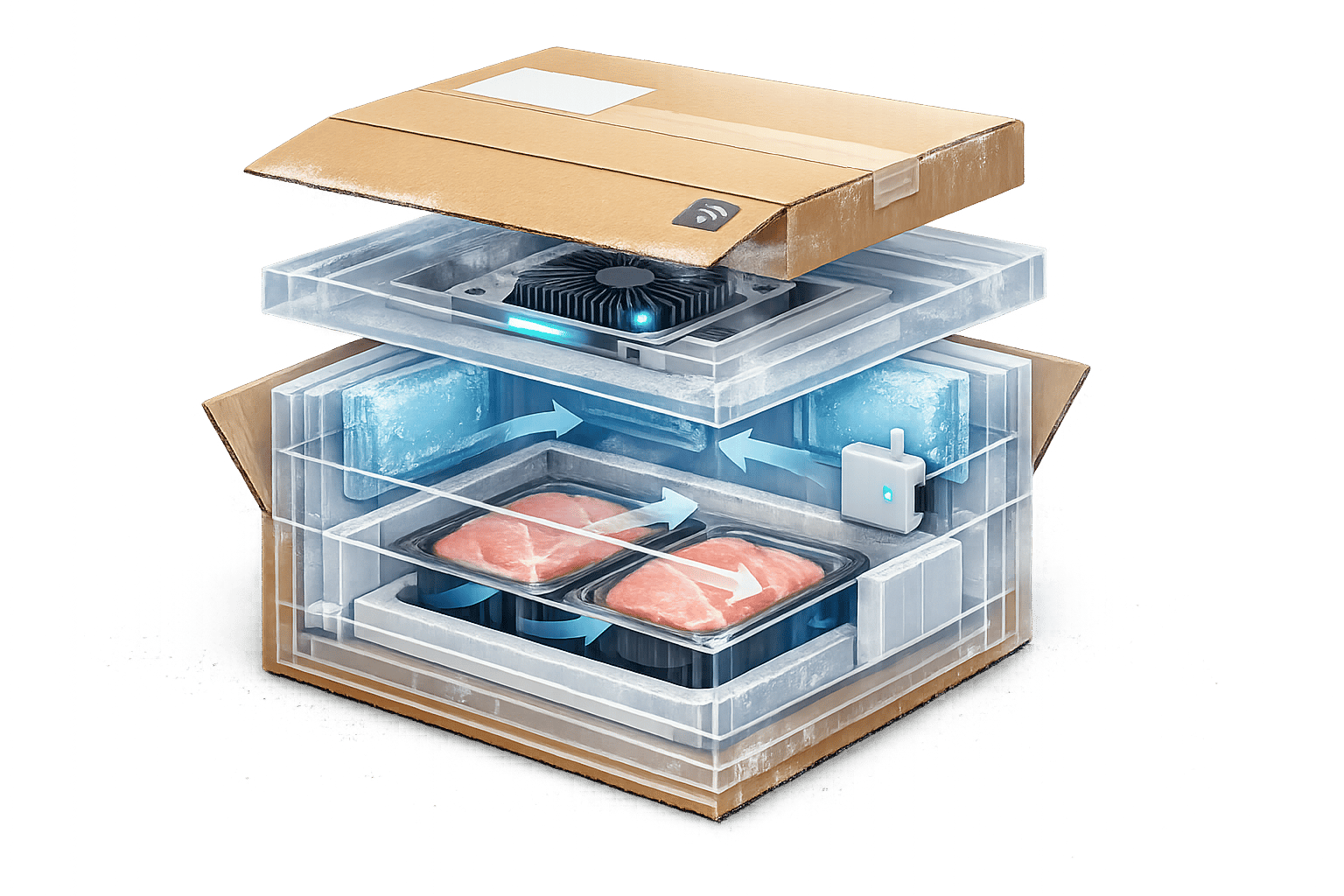 Cold Chain Packaging for Cultivated Meat Distribution