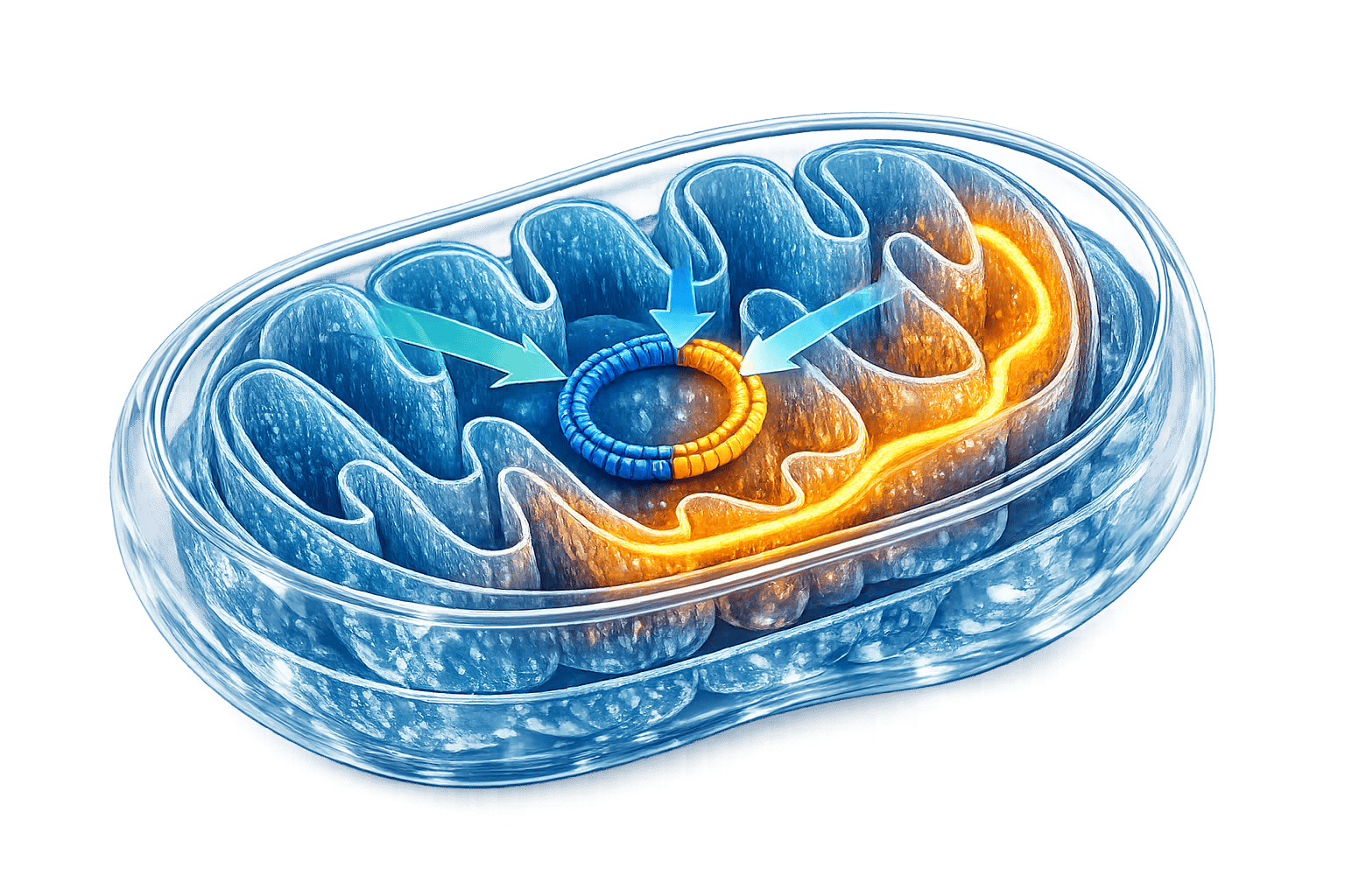 Mitochondrial Gene Editing for Energy Efficiency
