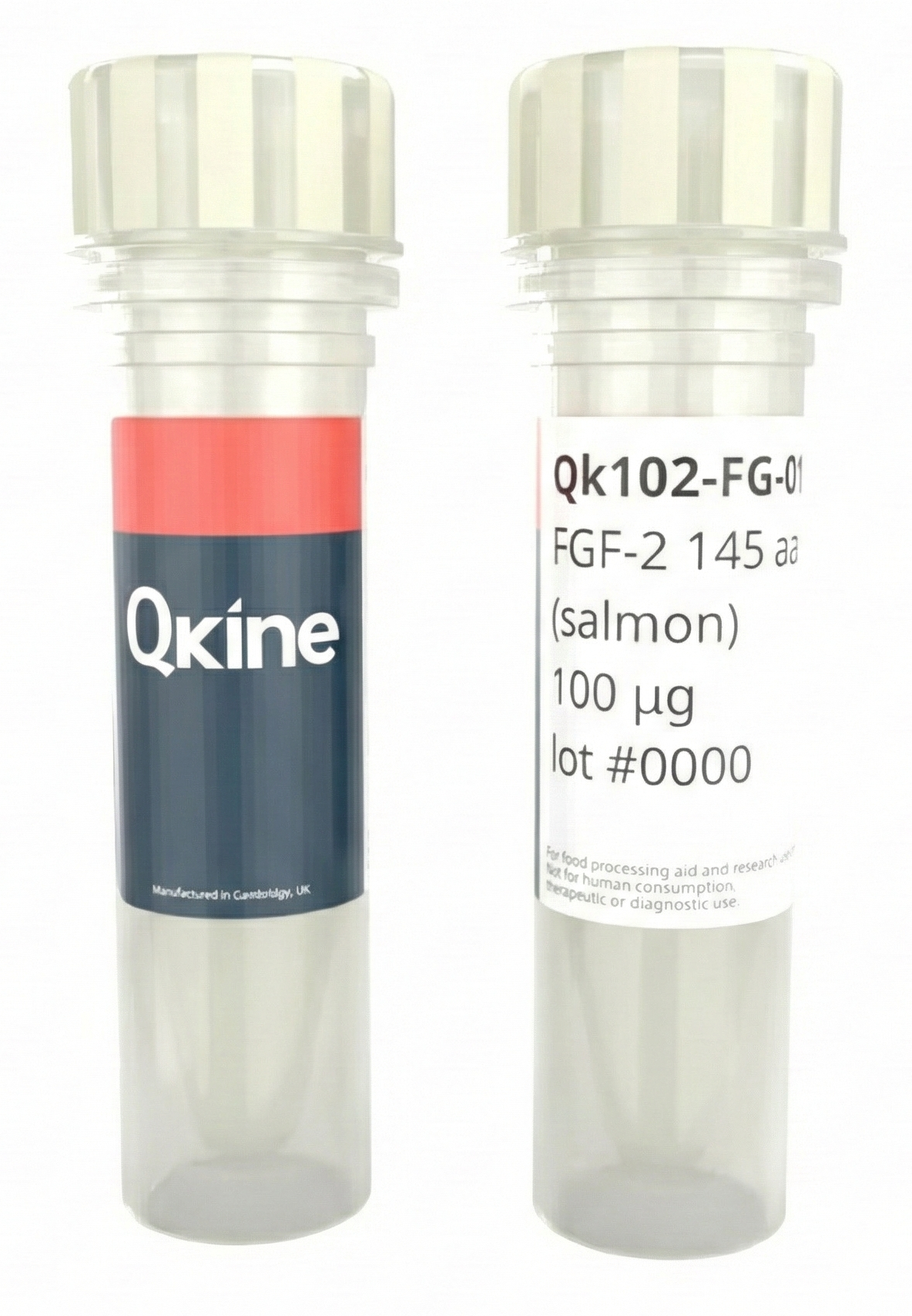 <tc>Qkine</tc> Rekombinowane białko FGF-2 łososia (145 aminokwasów)