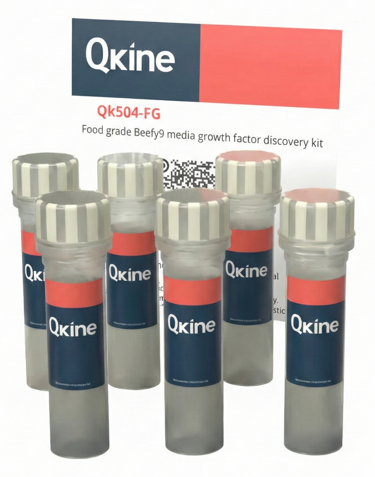 <tc>Qkine</tc> Zestaw do odkrywania czynników wzrostu Beefy-9 klasy spożywczej