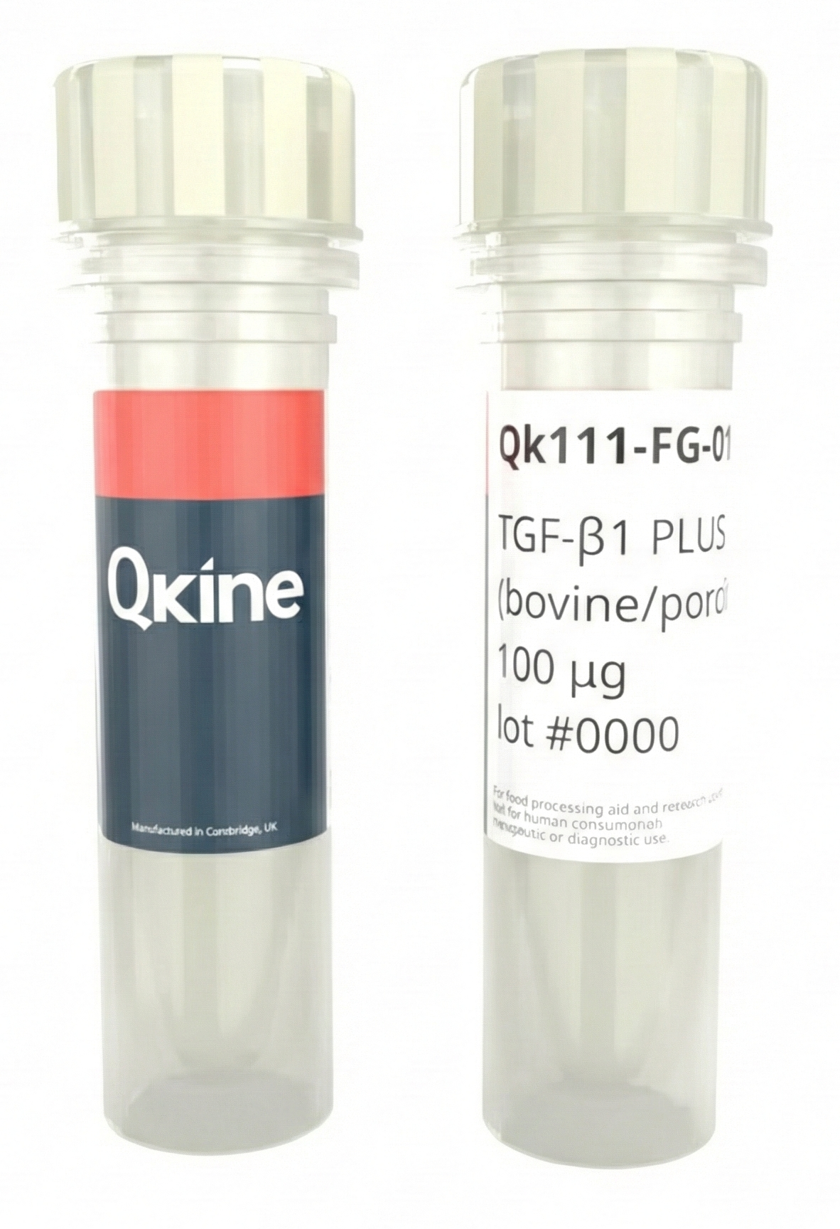 <tc>Qkine</tc> पुनः संयोजित बोवाइन/पॉर्सिन TGF-β1 PLUS™ प्रोटीन