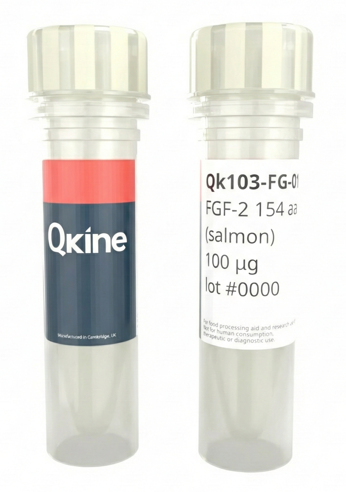 <tc>Qkine</tc> पुनः संयोजित सैल्मन FGF-2 (154 अमीनो एसिड) प्रोटीन