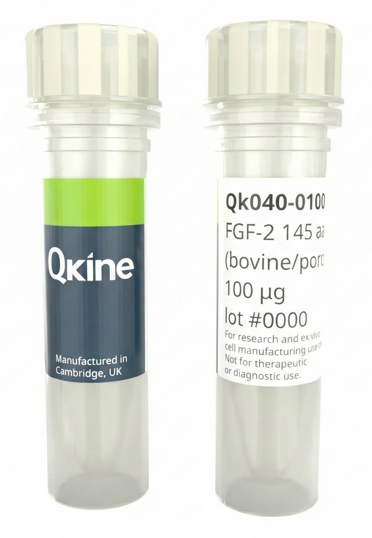 <tc>Qkine</tc> Rekombinowane białko FGF-2 bydlęce/świńskie (145 aminokwasów)