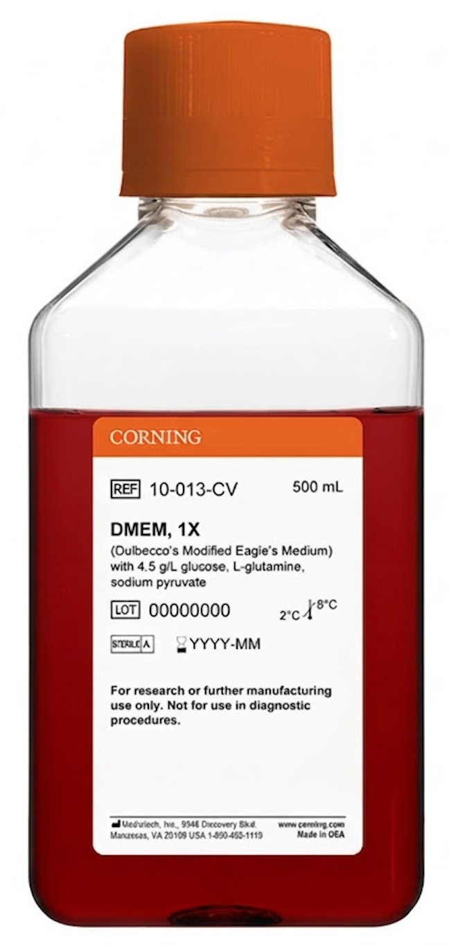 Corning® 500 mL DMEM High Glucose
