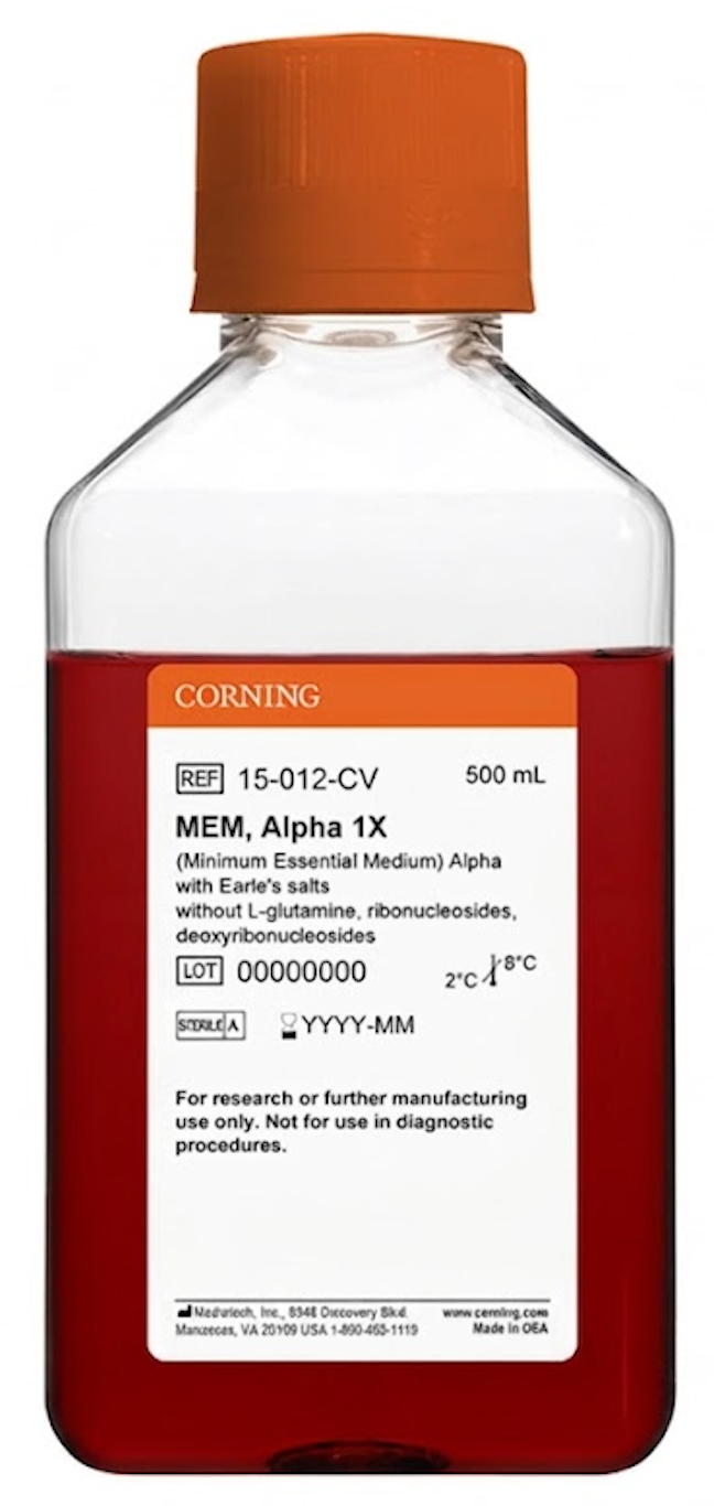 Corning® 500 mL MEM Alpha Medium